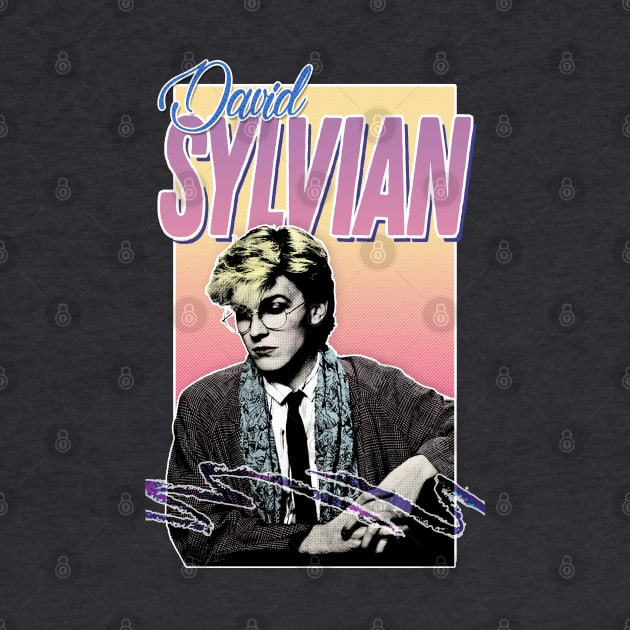 David Sylvian 80s Aesthetic Fan-art Design by DankFutura